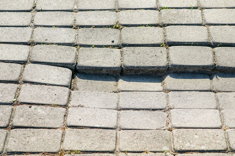 Uneven Paver Surface